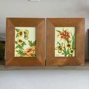 Original paintings set of 2 SIGNED